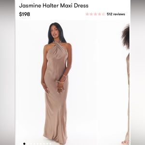 NWT Show Me Your Mumu Jasmine Halter Dress